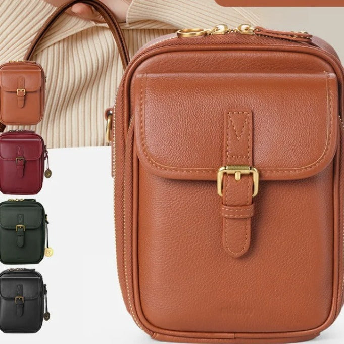 Unisex Vintage Large Capacity Messenger Bag Storage Bag With 10 Card Inserts Casual Backpack Women's Bag Retro Backpack Large Capacity Travel