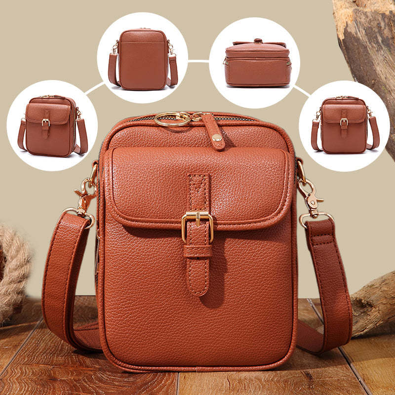 Unisex Vintage Large Capacity Messenger Bag Storage Bag With 10 Card Inserts Casual Backpack Women's Bag Retro Backpack Large Capacity Travel